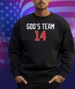 Official God’s Team 14 Chicago Cubs Baseball Pope Leo XIV Shirt