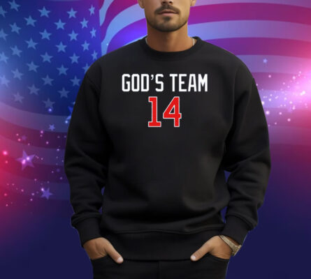 Official God’s Team 14 Chicago Cubs Baseball Pope Leo XIV Shirt