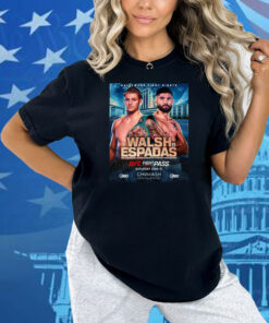 Official Hollywood Fight Nights UFC Walsh Vs Espadas Wbc Continental Americas Super Welterweight Championship June 21 2025 Poster Shirt