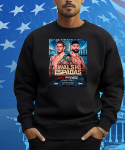 Official Hollywood Fight Nights UFC Walsh Vs Espadas Wbc Continental Americas Super Welterweight Championship June 21 2025 Poster Shirt