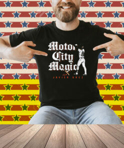 Official Javier Báez Motor City Magic Detroit Tigers MLB Shirt