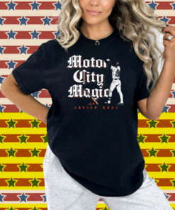 Official Javier Báez Motor City Magic Detroit Tigers MLB Shirt