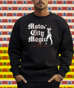 Official Javier Báez Motor City Magic Detroit Tigers MLB Shirt
