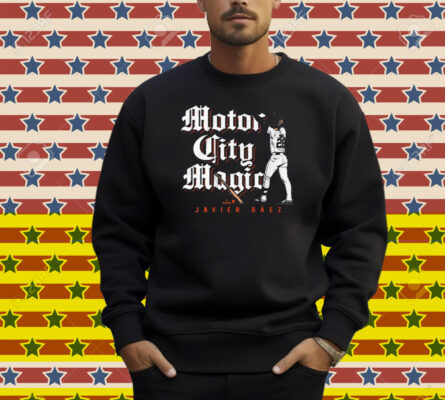Official Javier Báez Motor City Magic Detroit Tigers MLB Shirt