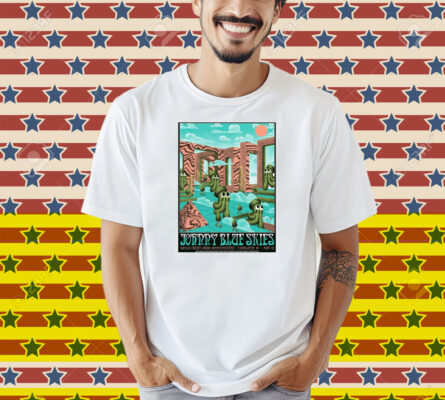 Official Johnny Blue Skies Skyla Credit Union Amphitheatre Charlotte NC May 13 2025 Poster Shirt