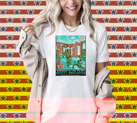 Official Johnny Blue Skies Skyla Credit Union Amphitheatre Charlotte NC May 13 2025 Poster Shirt
