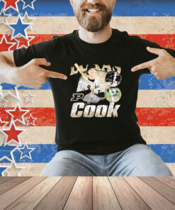 Official Lukas Cook Purdue Boilermakers Baseball NCAA Division I 90s Graphic Shirt