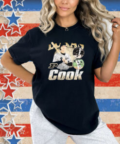 Official Lukas Cook Purdue Boilermakers Baseball NCAA Division I 90s Graphic Shirt