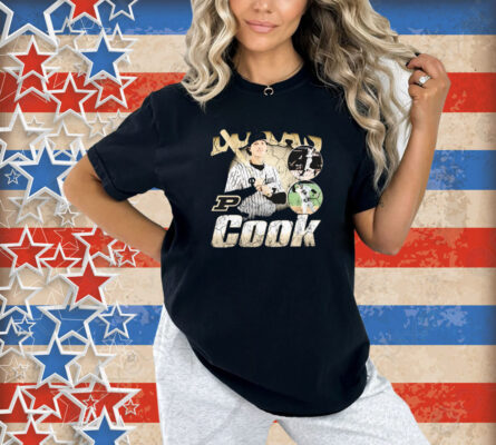 Official Lukas Cook Purdue Boilermakers Baseball NCAA Division I 90s Graphic Shirt