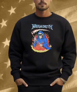 Official Megadeth Youthanasia Grim Reaper Shirt