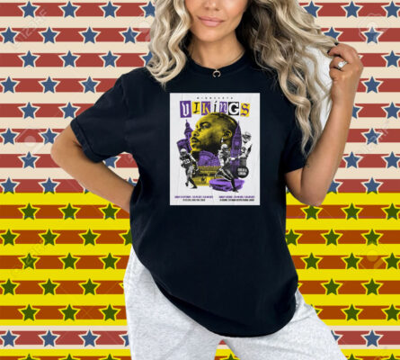 Official Minnesota Vikings 28 9 2025 Vs Steelers Croke Park Dublin Sunday 5 10 Vs Browns Tottenham Hotspur Stadium London Poster Shirt