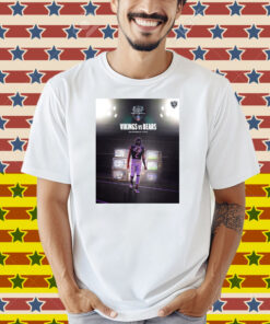 Official Minnesota Vikings Vs Chicago Bears DJ Moore Monday Night Football September 8 2025 Poster Shirt