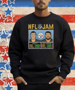 Official NFL Jam Pittsburgh Steelers T. J. Watt And Cameron Heyward Shirt