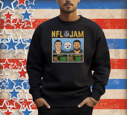 Official NFL Jam Pittsburgh Steelers T. J. Watt And Cameron Heyward Shirt