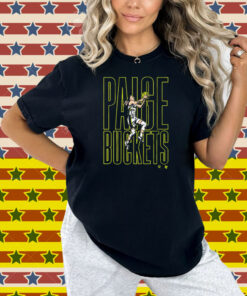 Official Paige Bueckers Buckets Action Dallas Dallas Wings Basketball Shirt