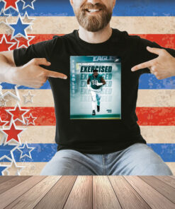 Official Philadelphia Eagles Football Exercised Jordan Davis 5th Year Option Poster Shirt