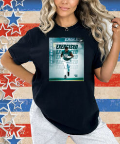 Official Philadelphia Eagles Football Exercised Jordan Davis 5th Year Option Poster Shirt