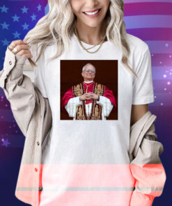Official Pope Leo XIV Cardinal Robert Prevost Chicago Photo 2025 Shirt