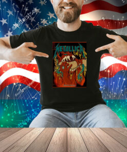 Official Poster Metallica M72 May 23 2025 Philadelphia Pennsylvania Lincoln Financial Field Painting Shirt