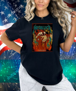 Official Poster Metallica M72 May 23 2025 Philadelphia Pennsylvania Lincoln Financial Field Painting Shirt