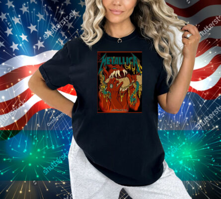 Official Poster Metallica M72 May 23 2025 Philadelphia Pennsylvania Lincoln Financial Field Painting Shirt