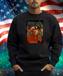 Official Poster Metallica M72 May 23 2025 Philadelphia Pennsylvania Lincoln Financial Field Painting Shirt