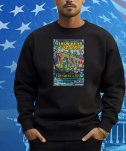 Official Poster Widespread Panic Show September 12-13 2025 Allianz Amphitheater at Riverfront Richmond VA Shirt