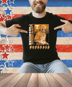 Official Reese Chapman Box Tennessee Vols Baseball NCAA Division I Vintage Shirt