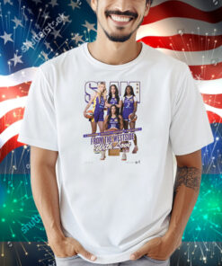 Official SLAM 256 Cover Los Angeles Sparks From The Westside With Love Cameron Brink, Kelsey Plum, Dearica Hamby, Rickea Jackson Shirt