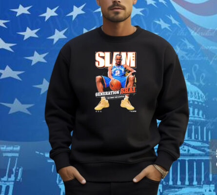 Official Shai Gilgeous-Alexander Oklahoma The Most Influential City Thunder SLAM February March 2025 Cover Shirt