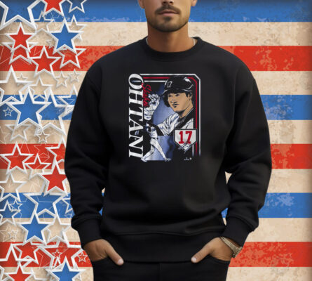 Official Shohei Ohtani Collage Frame Los Angeles Dodgers MLB Signature Shirt