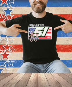 Official Sting Ray Robb American Flag And Number 2023 Shirt