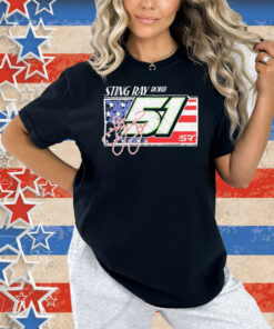 Official Sting Ray Robb American Flag And Number 2023 Shirt