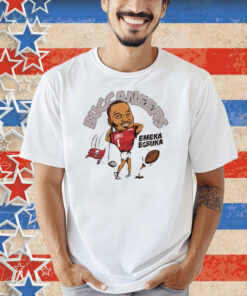 Official Tampa Bay Buccaneers NFL Football Emeka Egbuka Caricature 2025 Shirt