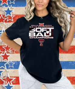 Official Texas Tech Red Raiders 2025 NCAA Big 12 Softball Regular Season Champions Shirt