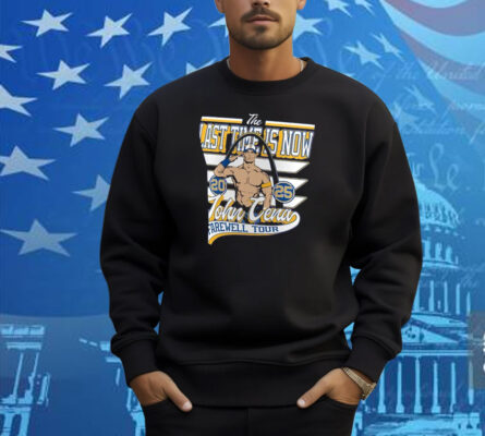 Official The Last Time Is Now John Cena Farewell Tour 2025 St. Louis Shirt