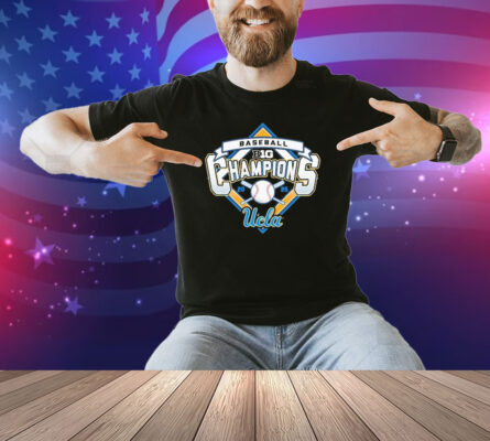 Official UCLA Bruins 2025 Big Ten Baseball Regular Season Champions Shirt