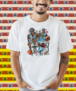 Official Vxmeee Doodle Carmelo Anthony Denver Nuggets Basketball Art Shirt