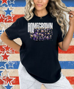 Official Washington Huskies Football Homegrown Say Who Project Players 2025 Shirt