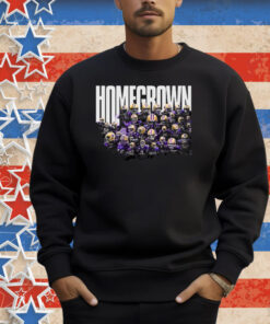 Official Washington Huskies Football Homegrown Say Who Project Players 2025 Shirt