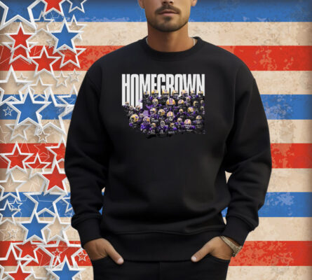Official Washington Huskies Football Homegrown Say Who Project Players 2025 Shirt