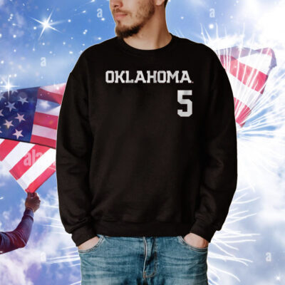 Oklahoma Softball Ella Parker 5 T-Shirt