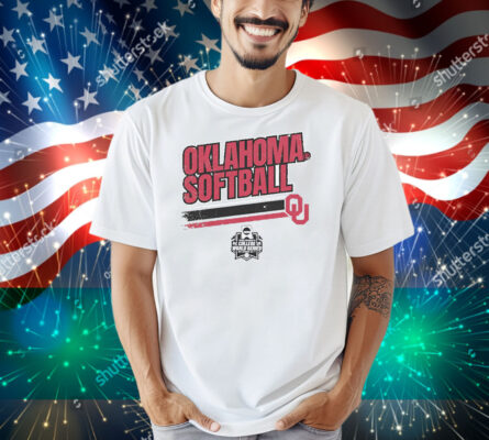 Oklahoma Softball Women's College World Series Stripe Shirt