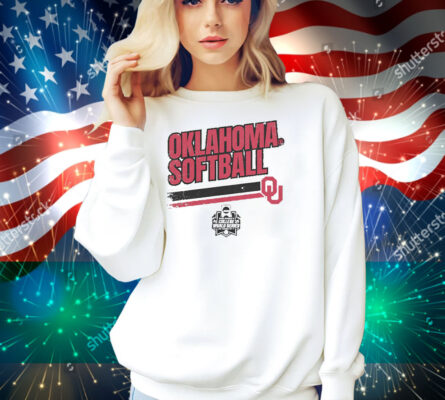 Oklahoma Softball Women's College World Series Stripe Shirt