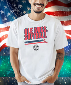 Ole Miss Softball Women's College World Series Stripe Shirt