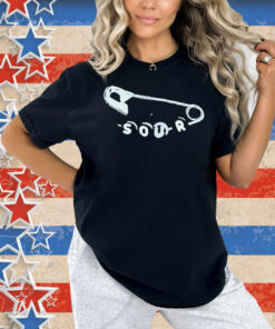 Olivia Rodrigo Sour Safety Pin Shirt
