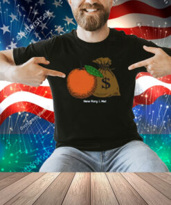 Orange & Money Bag New Rory & Mal Shirt