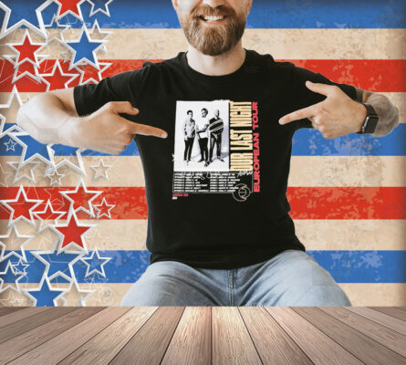 Our Last Night 2024 European Tour Shirt