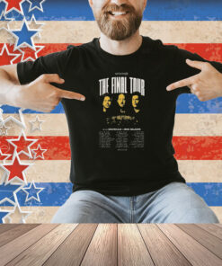 Our Last Night The Final Tour Summer 2025 Dates Shirt