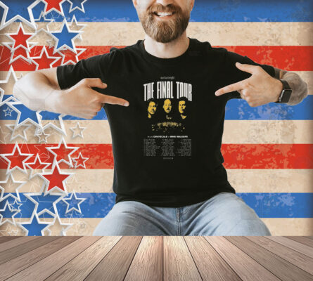 Our Last Night The Final Tour Summer 2025 Dates Shirt